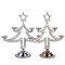 Metal Christmas Tree Candle Holder with Crystals, Tea Light Holder 14.6", GOLD